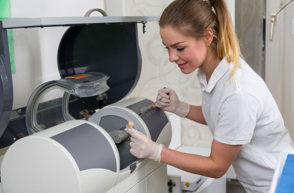 CEREC in-house 5 Axis Milling in Federal Way